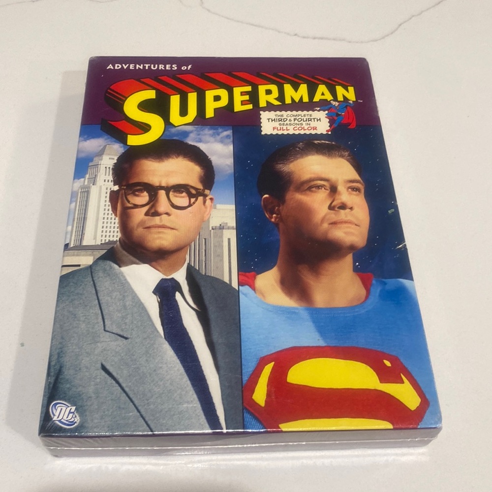 Adventures of Superman, DVD set complete third and fourth seasons